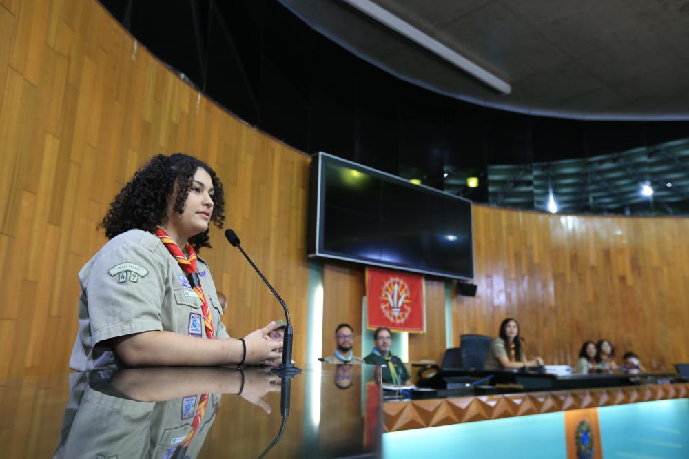Câmara Municipal de Uberlândia homenageia os 25 anos do Grupo Escoteiro Potiguar - 49/MG
