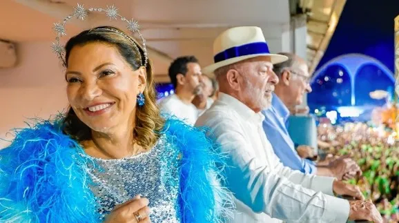 Presidente Lula foi homenageado na Sapucaí pela Acadêmicos de Niterói - Foto: Ricardo Stuckert 