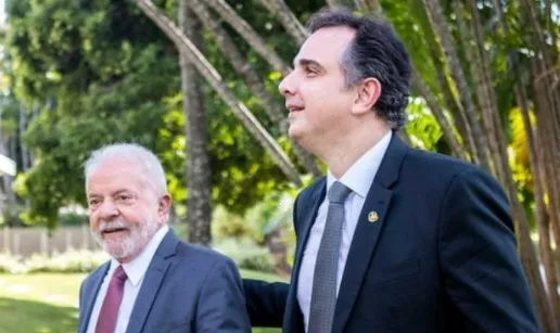 Presidente Lula ao lado de Rodrigo Pacheco - Foto: Reprodução/Flickr Agência Senado