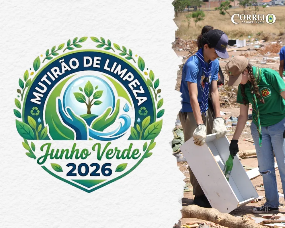 Escoteiros e comunidade unem forças em mutirão pelo meio ambiente em Uberlândia
