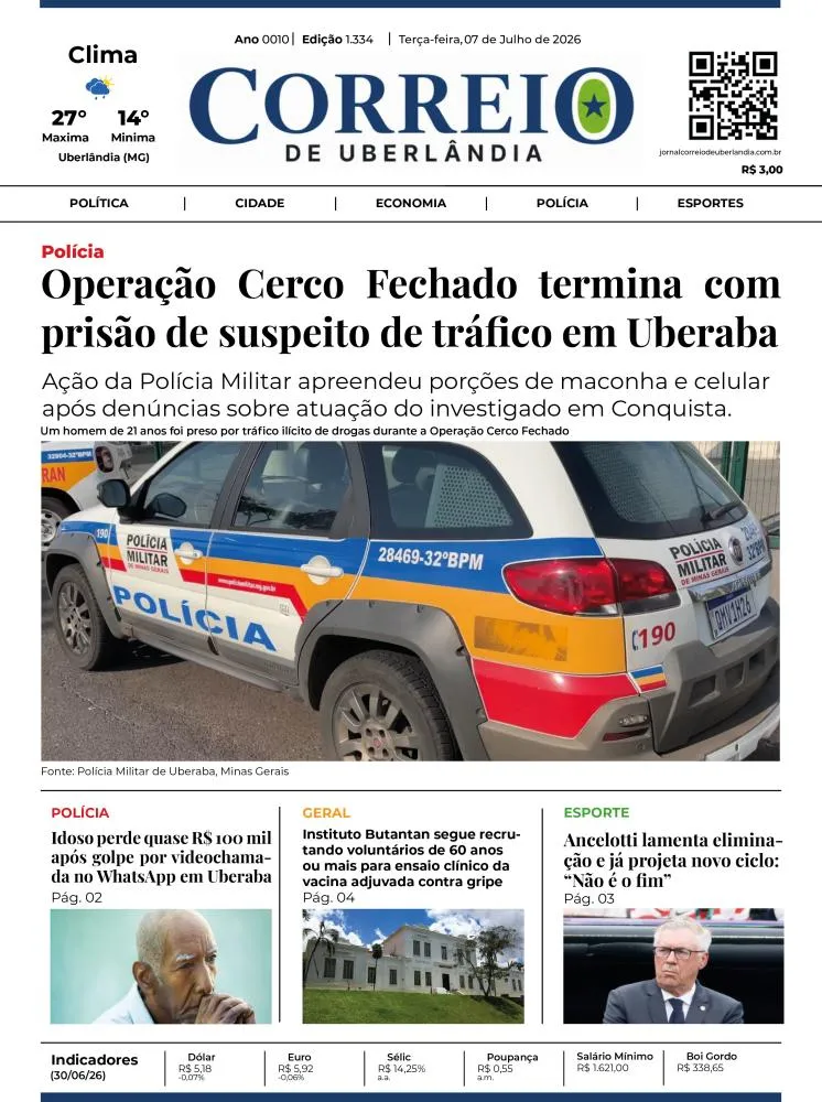 Jornal Correio de Uberlândia