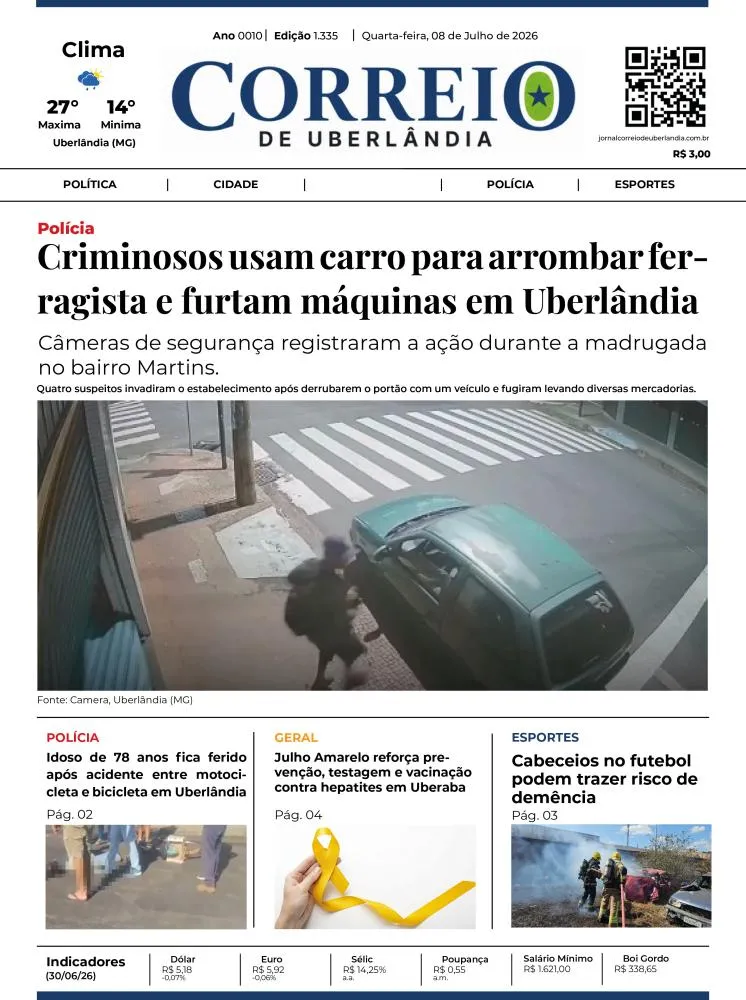 Jornal Correio de Uberlândia